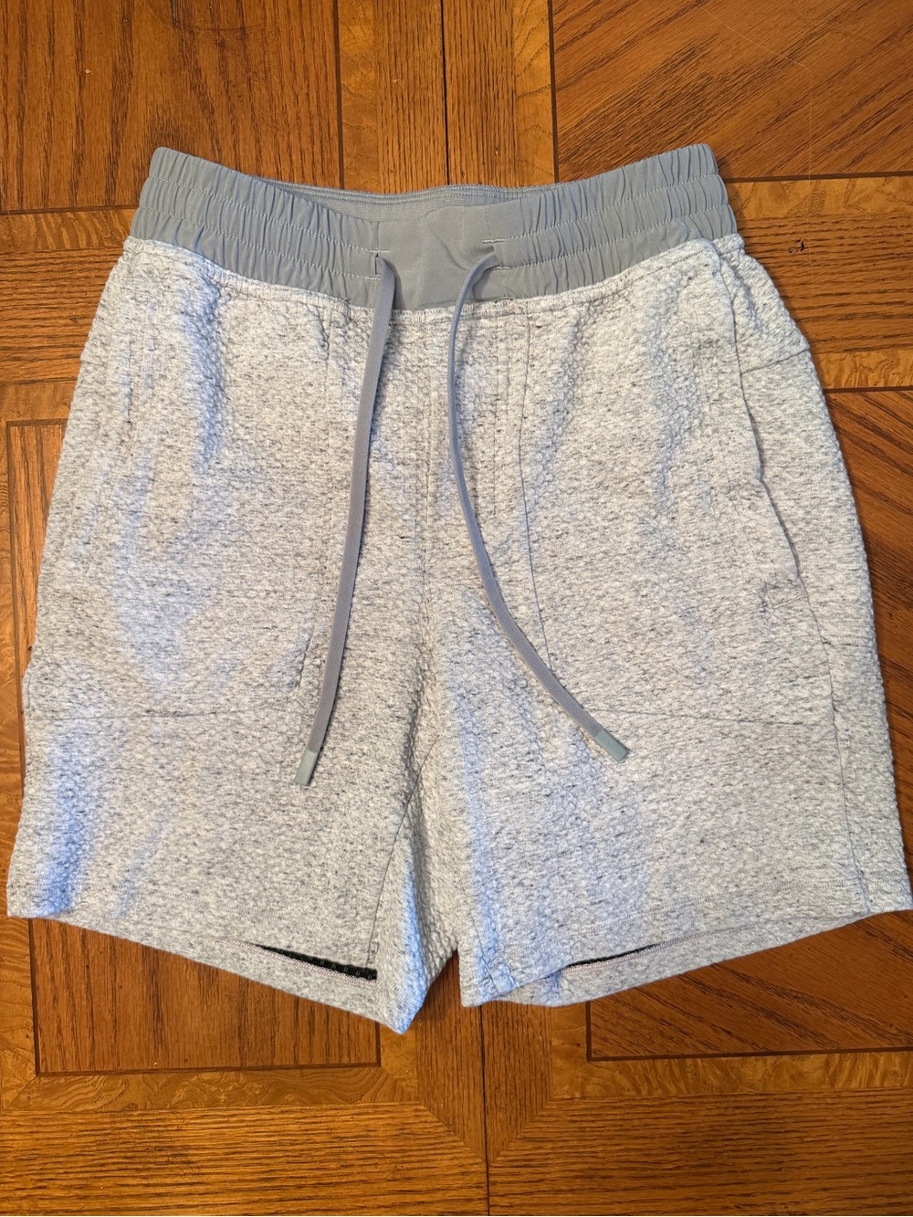 lululemon athletica Light Gray Terry Drawcord Men’s Shorts